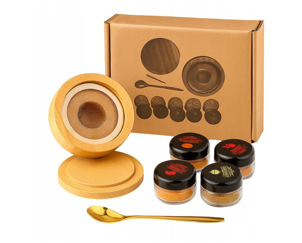SMOKING SET WHISKY SMOKER WOOD GIFT for boyfriend and husband