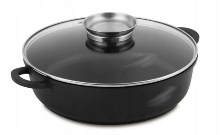 SMUKEE Aluminium round pan 3,9 l with lid and flavouring 840 Manufacturer code 310562-3