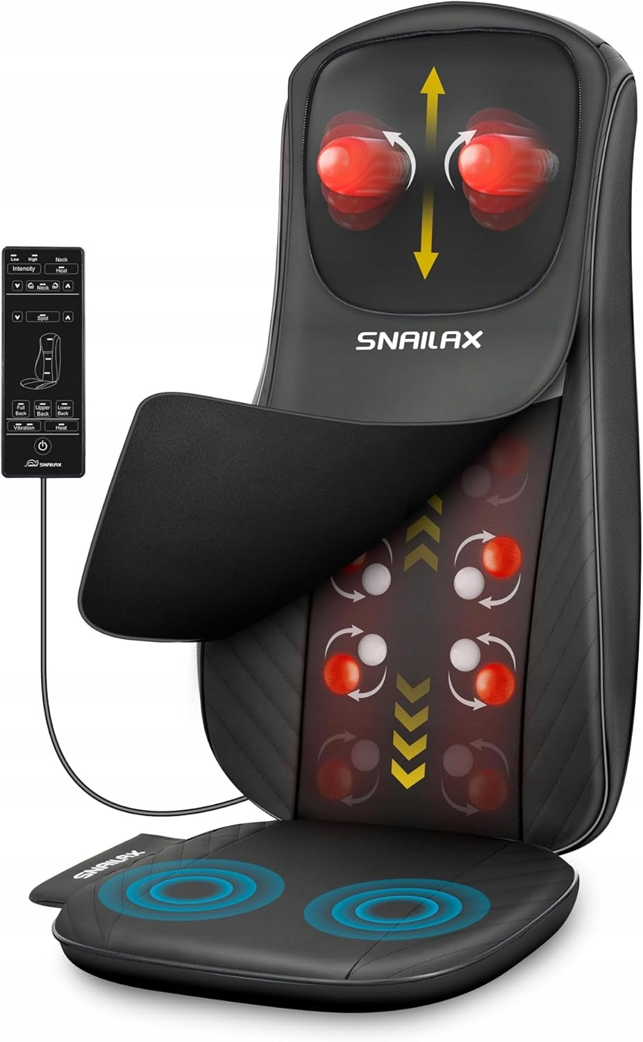SNAILAX SL-229 MASSAGE MAT SHIATSU VIBRATION HEATING PILOT