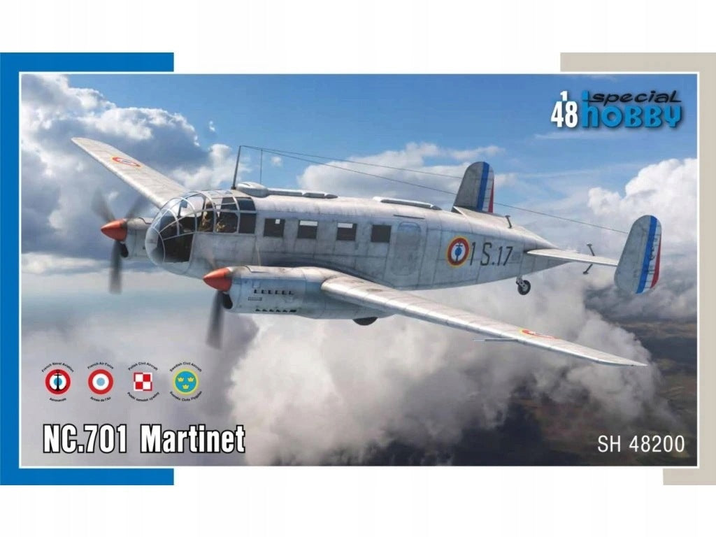 SNCAC NC.701 Martinet 1/48 Model Special Hobby SH48200