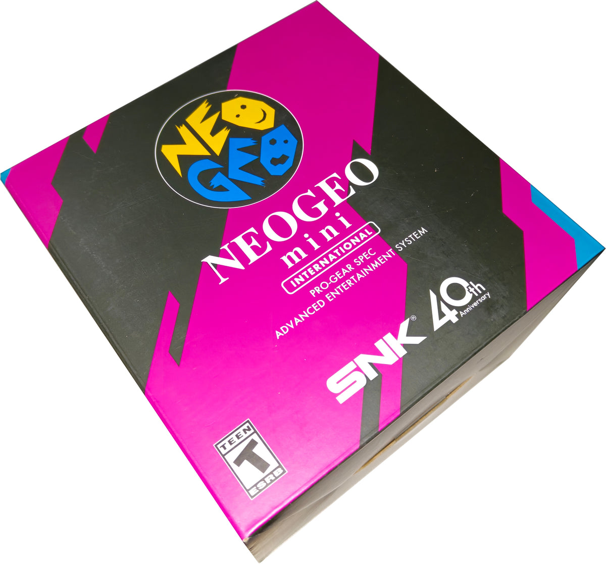 SNK NEOGEO MINI INTERNATIONAL / RETRO / CONSOLE / 40 GAMES Packaging status original
