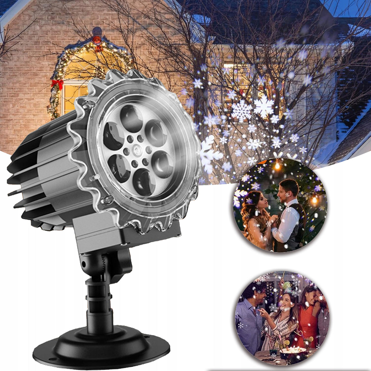 SNOWLIGHT, WATERPROOF LED LAMP, HALLOWEEN PROJECTION LAMP