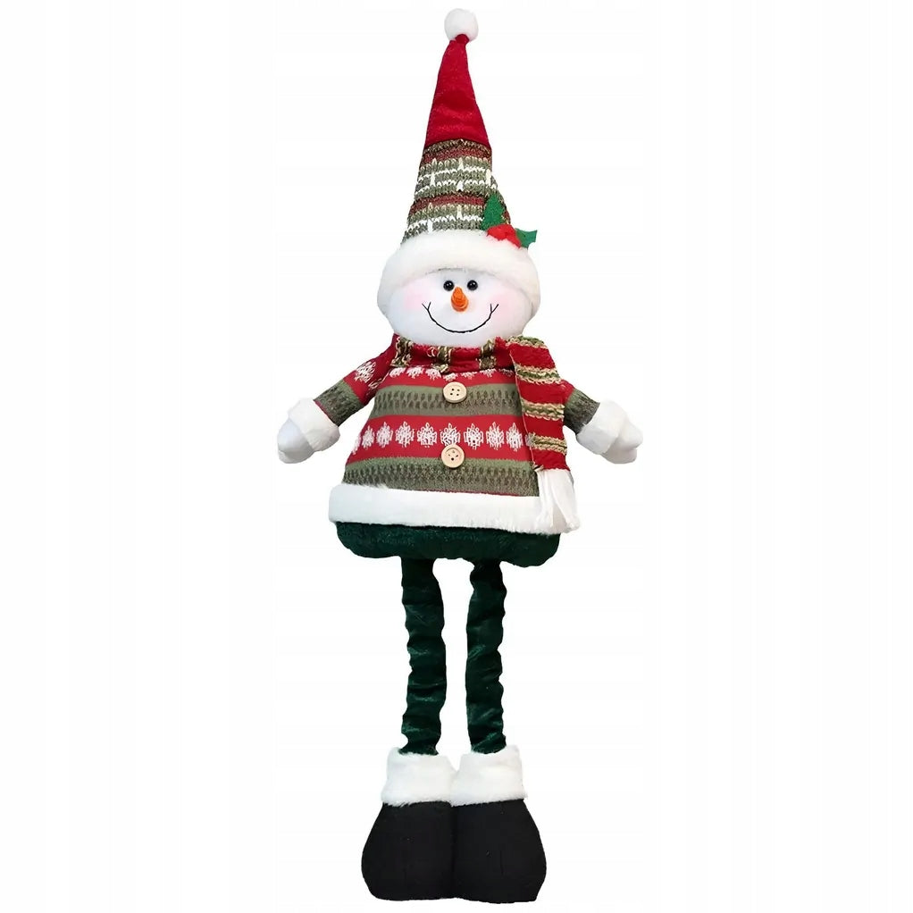 SNOWMAN CHRISTMAS FIGURINE CHRISTMAS ORNAMENT 87CM