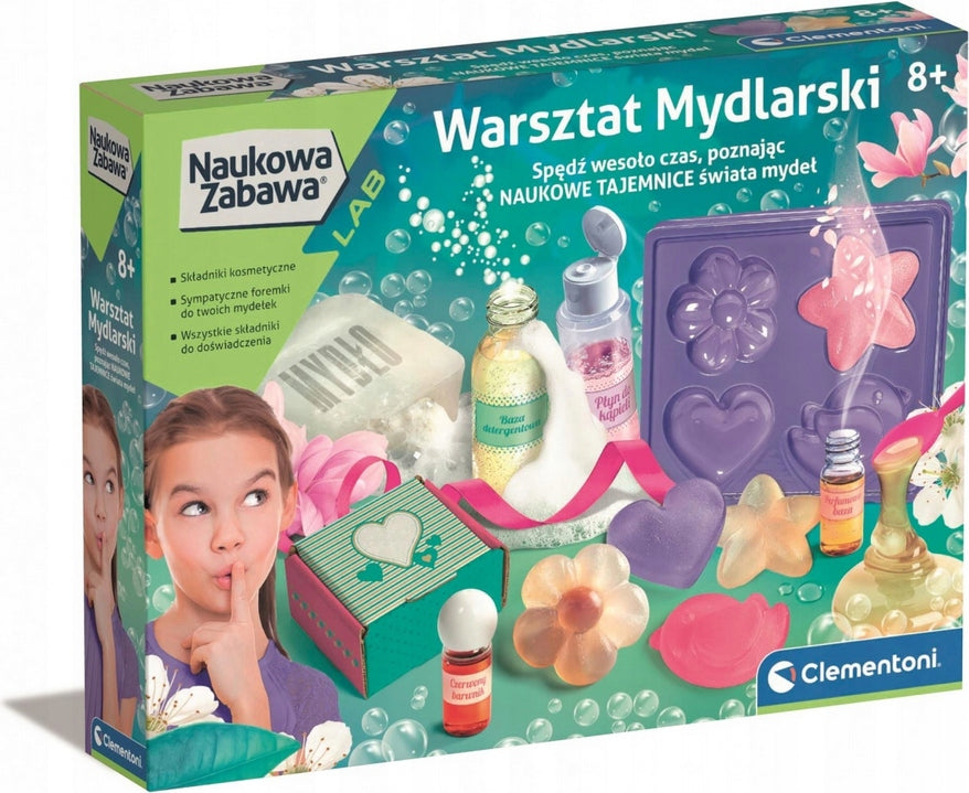 SOAP FACTORY SOAP FOR CHILDREN LEARNING FUN CLEMENTONI Manufacturer code 50673