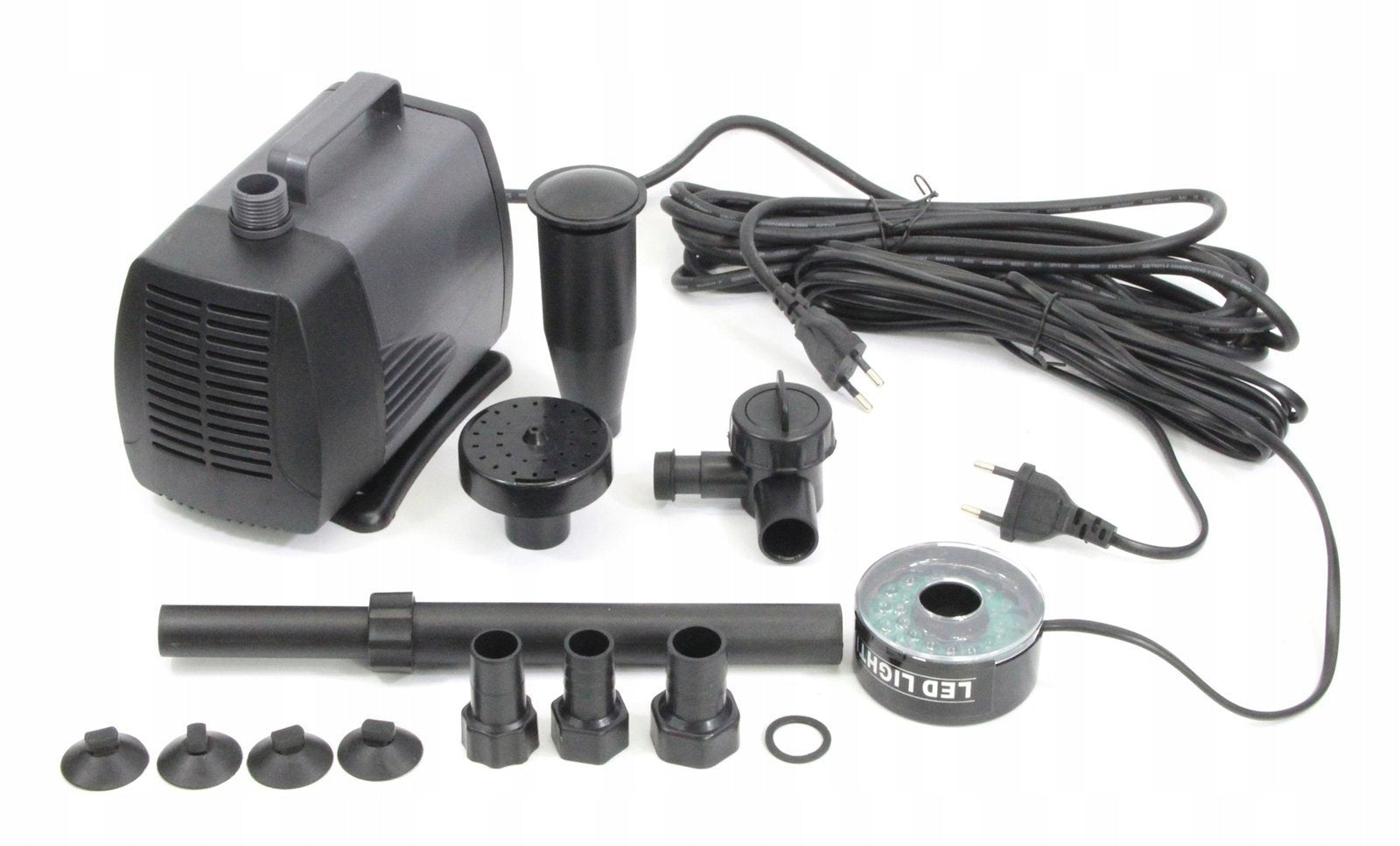 SOBO pump 6500l/h fountain for pond 2 effects with LED color lighting Packaging status original