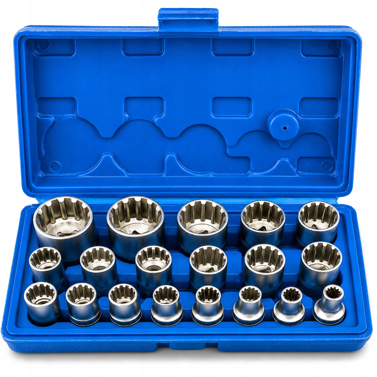 SOCKET SET 12 Angle 8-32 SOCKETS 1/2" HUB WRENCHES SUSPENSION AXLE Brand Silver