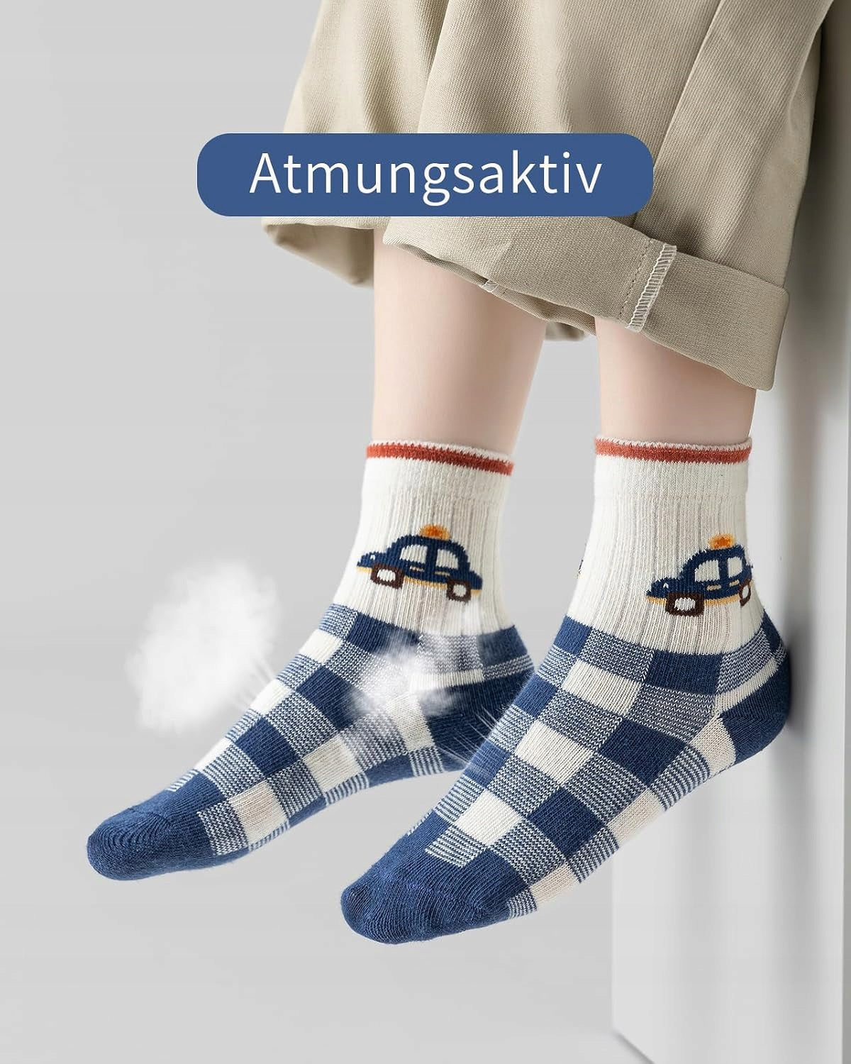 SOCKS 10 PAIRS FUN COTTON CHILDREN'S FUNNY PATTERNS COMFORTABLE Brand no brand