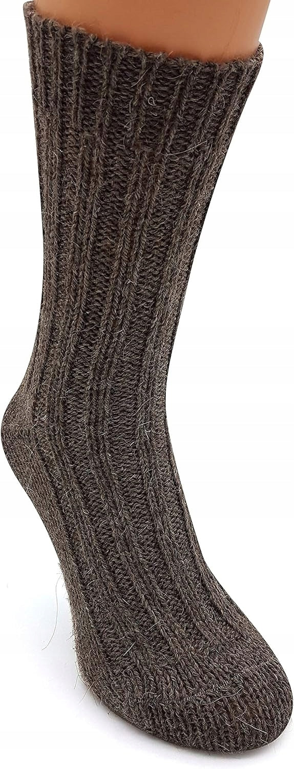 SOCKS 2 PAIRS WOOL ALPACA THERMAL WARM SOFT BREATHABLE THICK Brand no brand