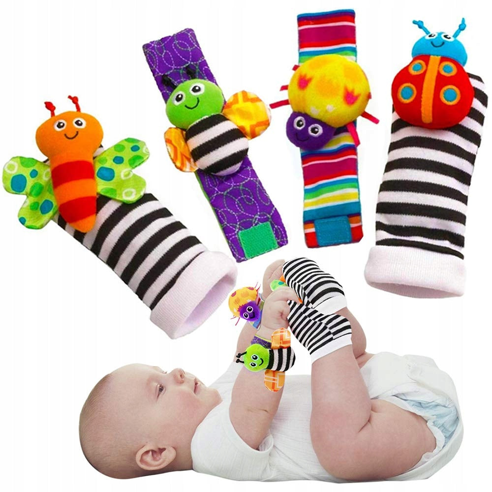 SOCKS 3D RATTLE HANDLE BANDS 4 PIECES Manufacturer code 5905832179533
