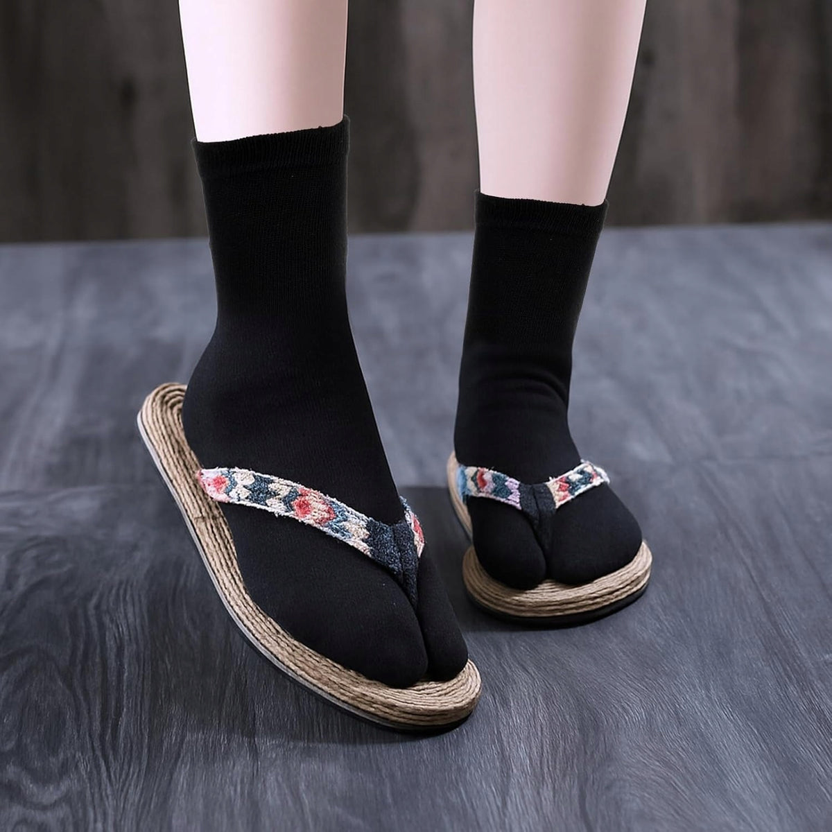 SOCKS 4 PAIRS TABI SLIT TOES FLIP-FLOPS LOW UNISEX MANY FEATURES Manufacturer code 5908107915423