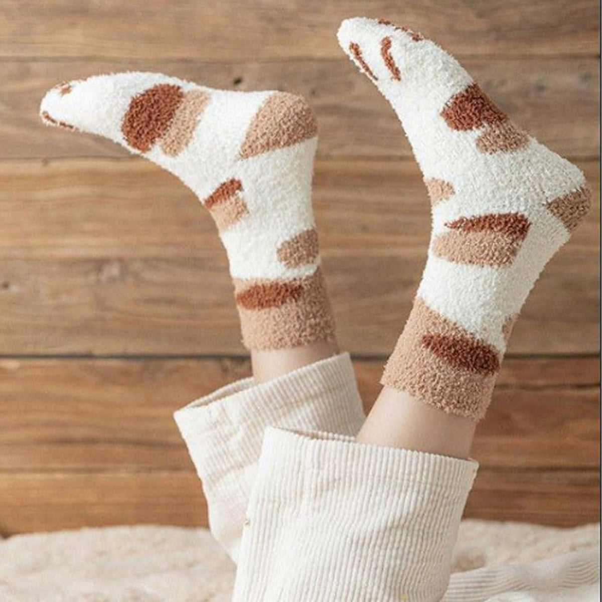 SOCKS 6 PAIRS FLUFFY WOMAN WARM SOFT WOMEN'S FLEECE GIFT Manufacturer code 5908107324126