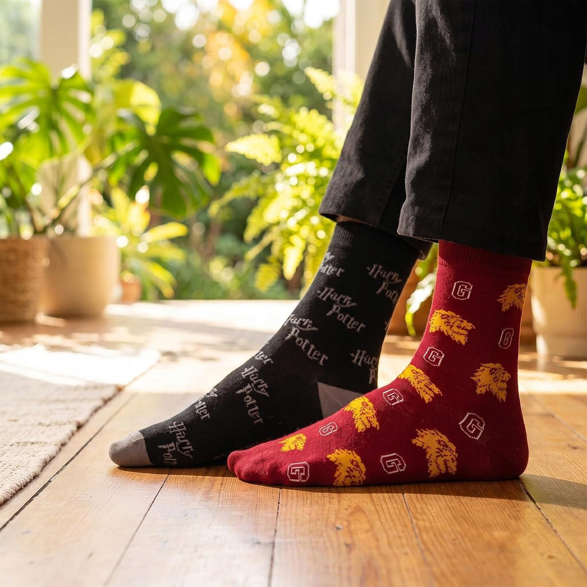 SOCKS 6 PAIRS GIFT HOGWART COTTON PATTERNS COMFORTABLE SOFT HIGH Manufacturer code 5908182971406