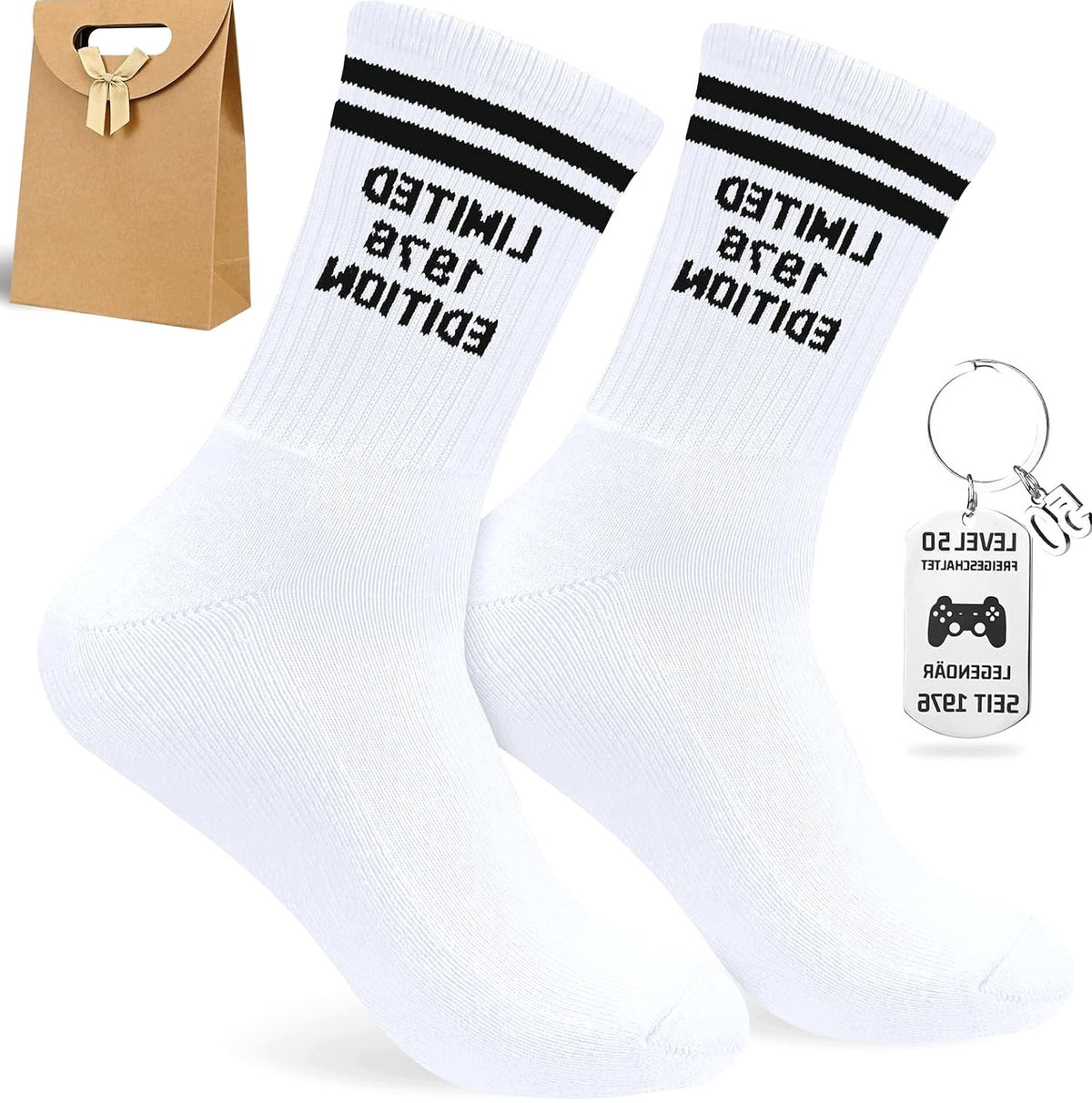 SOCKS UNIVERSAL COTTON SPORTS FUN BIRTHDAY COMFORTABLE GIFT