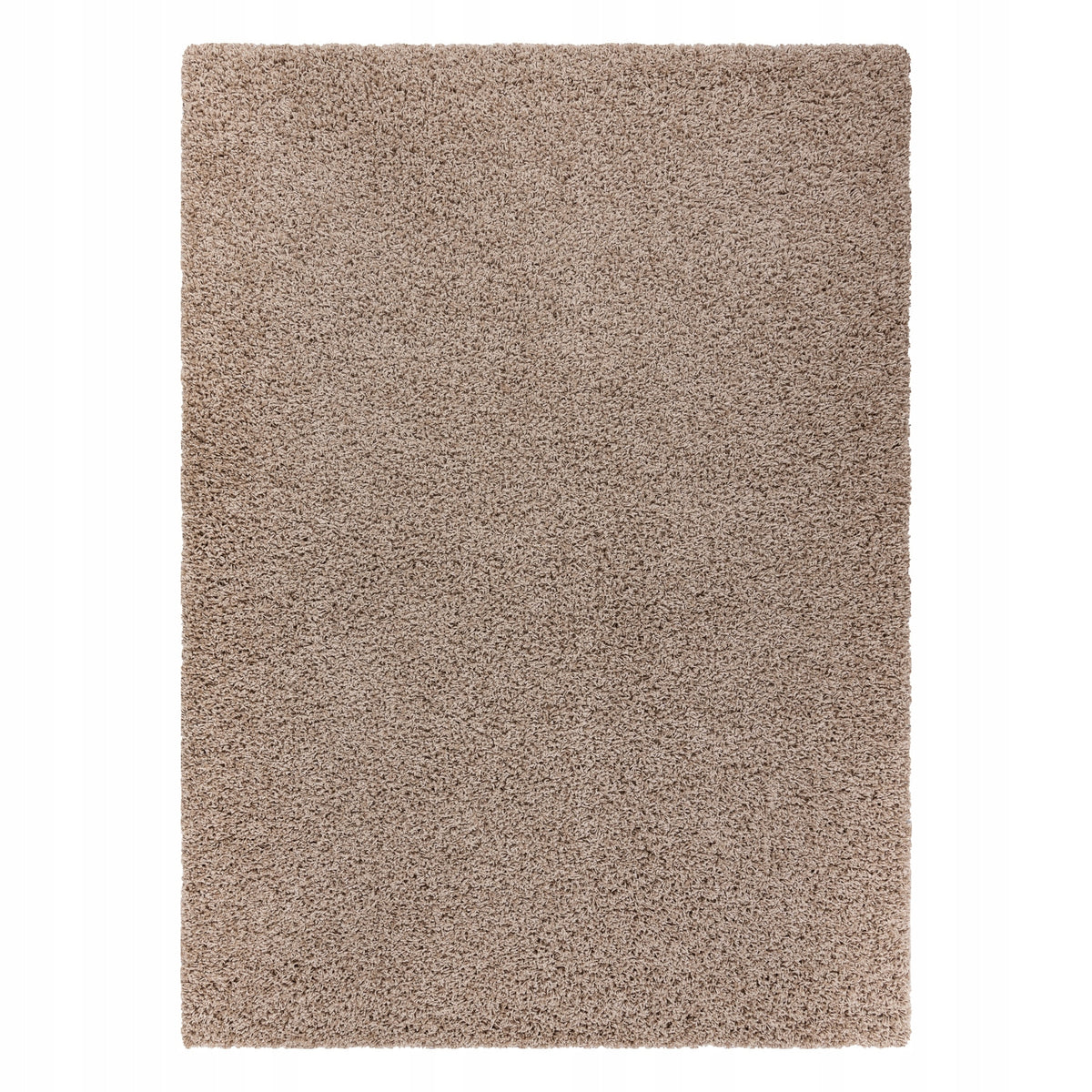 SOFT Carpet shaggy THICK FOR BEDROOM LIVING ROOM beige WITHOUT PATTERN 80x150 cm Length 150 cm