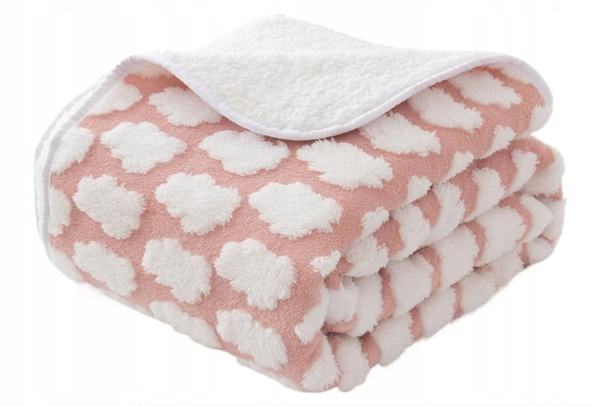 SOFT WATERPROOF BLANKET BEDSPREAD FOR DOG OR CAT 100 X 110 CM