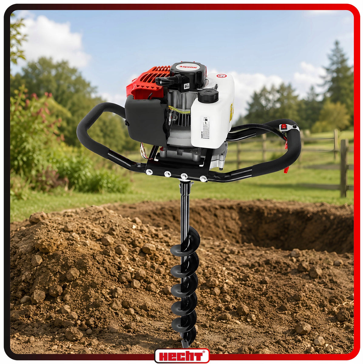 SOIL DRILLING RIG SET HECHT 52 POWER 2KM DRILLAx 3 + EXTENSION Manufacturer code HECHT52