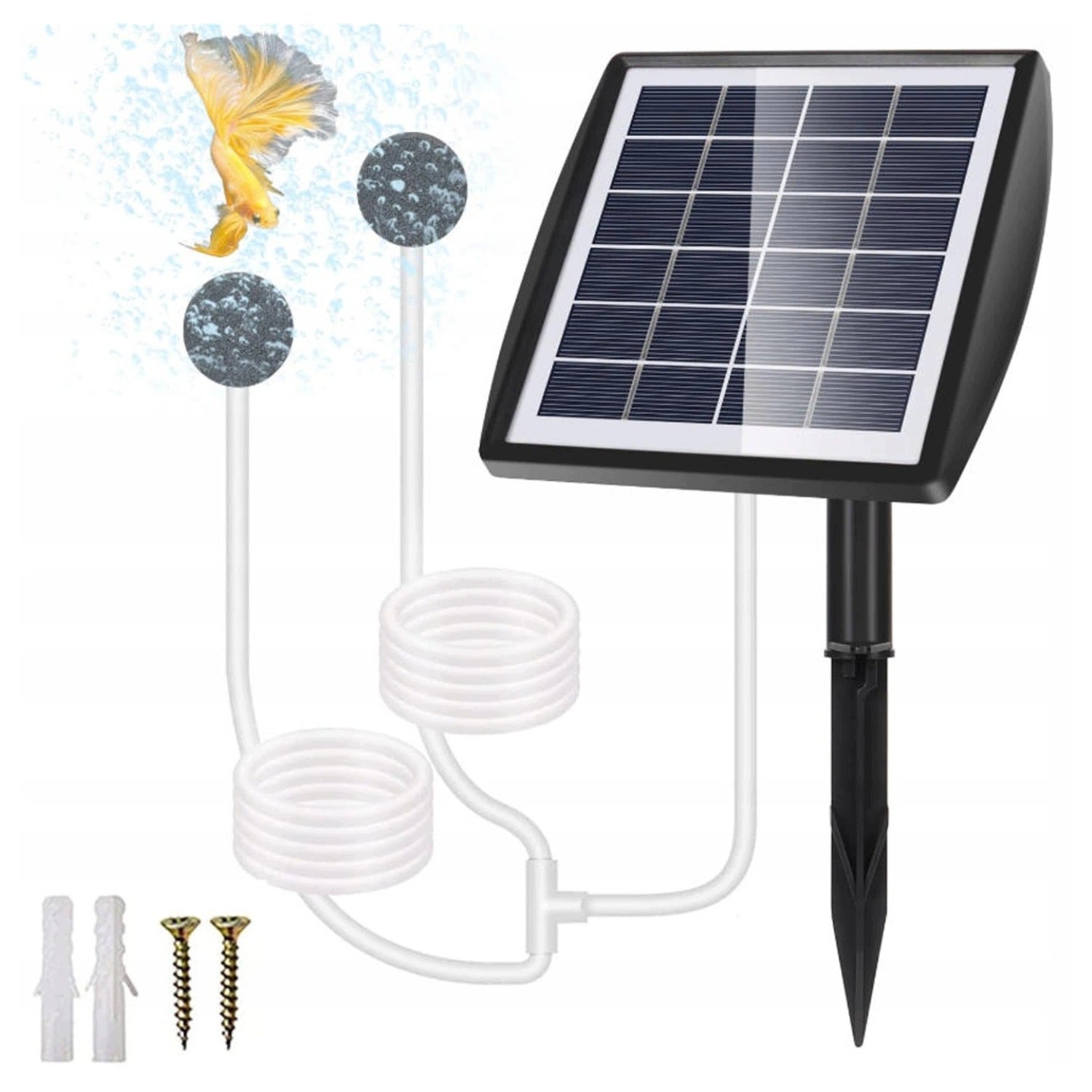 SOLAR AERATOR FOR POND PUMP WITH BATTERY 2200MAH Manufacturer no brand