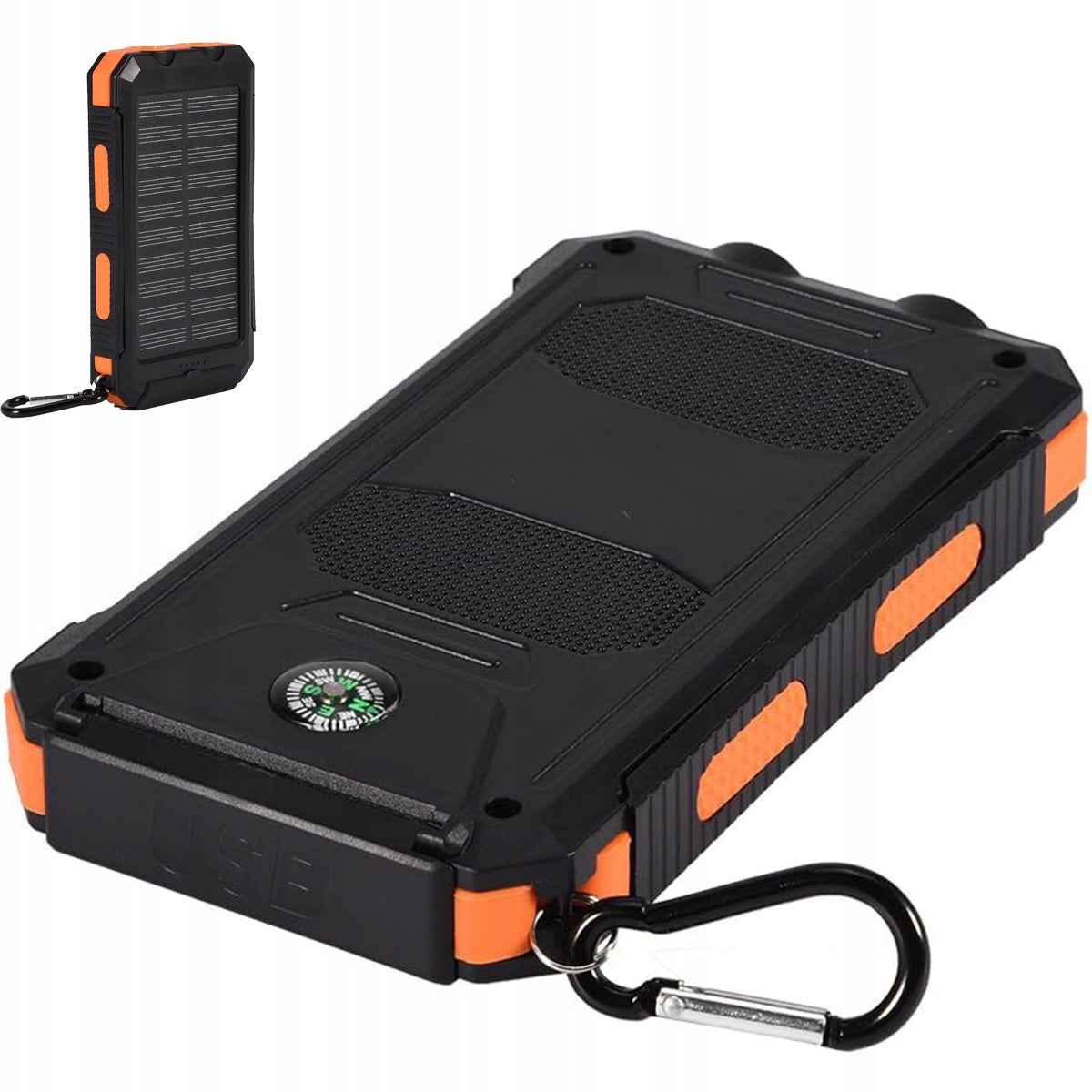 SOLAR CHARGER 26800MAH 55W FAST CHARGING 2 LED LAMPS