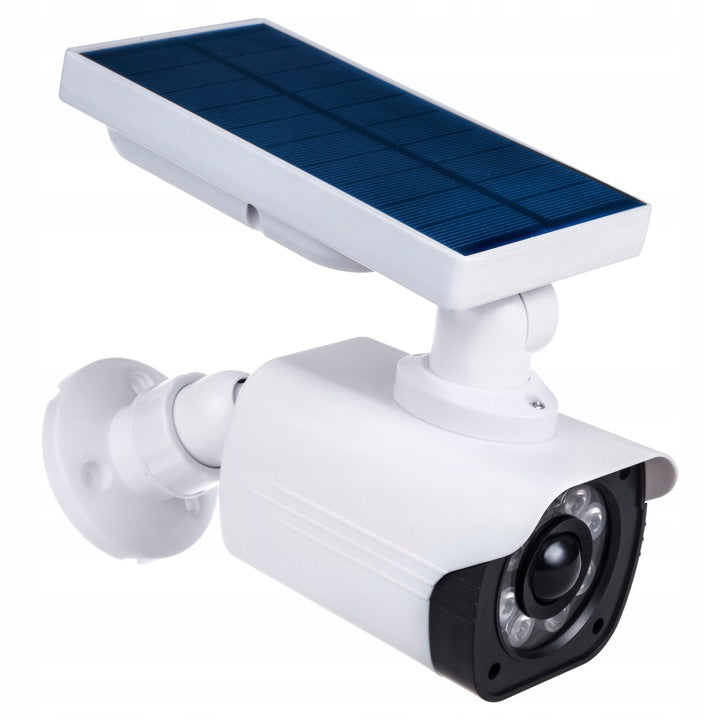 SOLAR DUMMY CAMERA FLASHING LED MOTION SENSOR