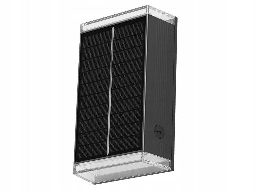 SOLAR FACADE LAMP NAVA LED GARDEN SOLAR DUSK SENSOR Packaging status original