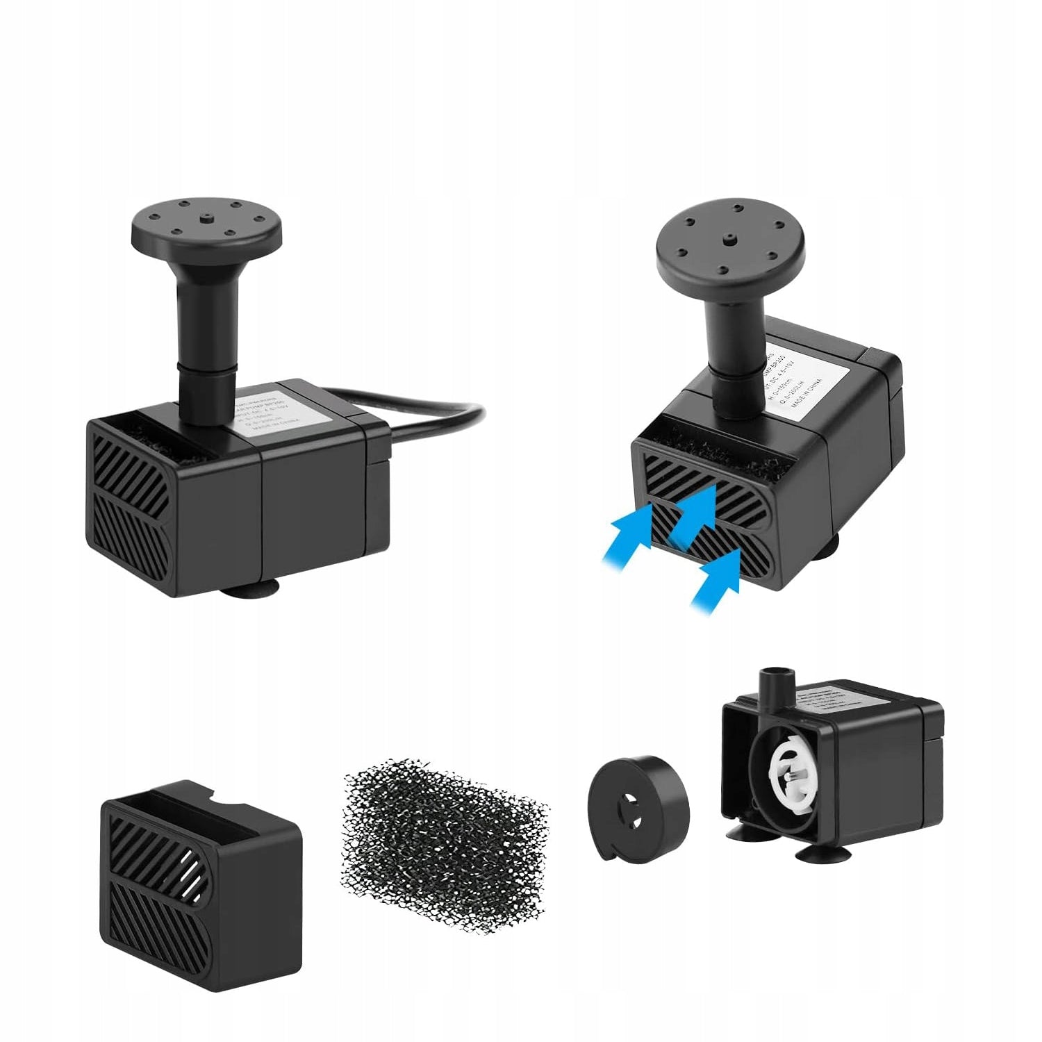 SOLAR FOUNTAIN FOR POND WATER FLOATING PUMP WITH FILTER Additional information water filtration solar-powered