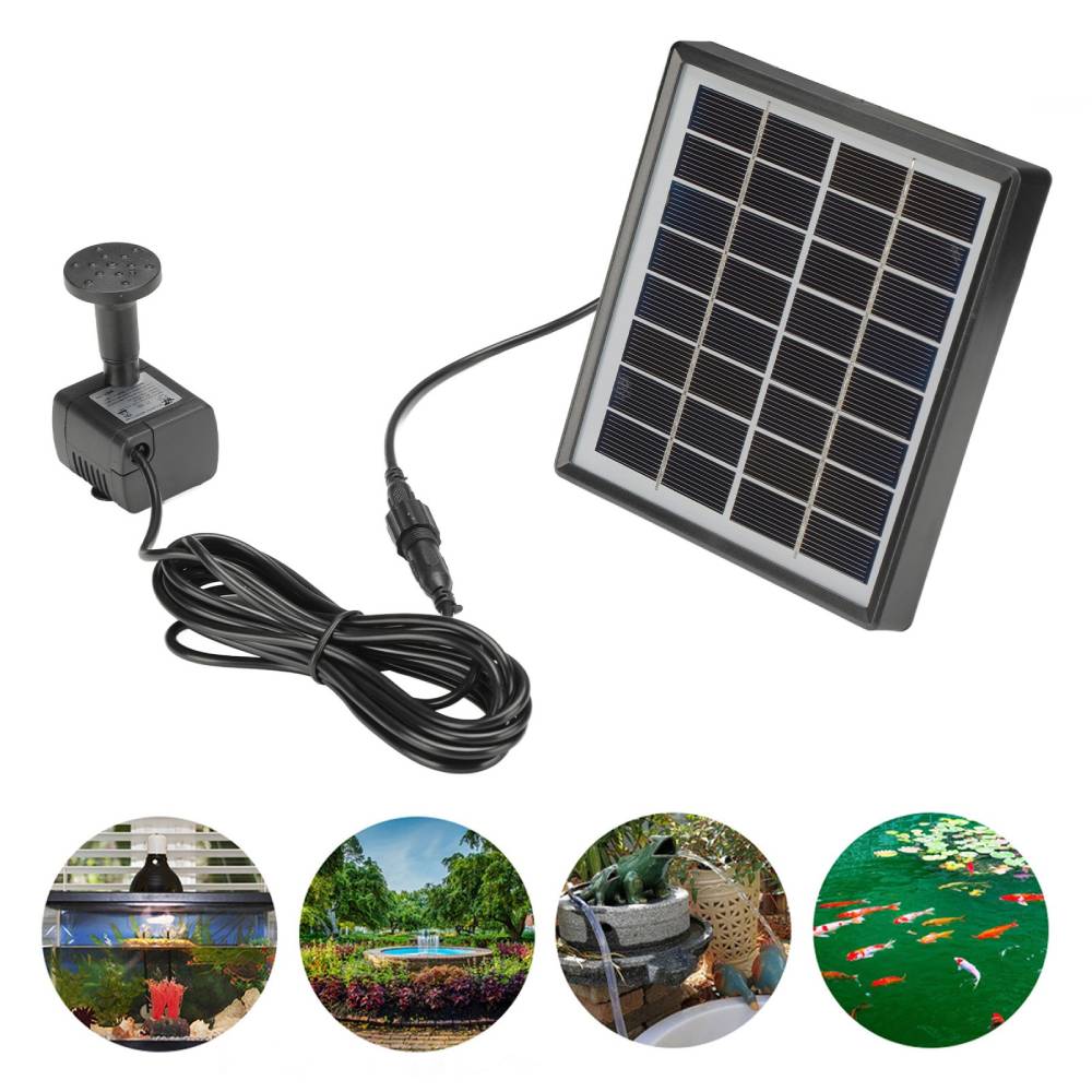 SOLAR FOUNTAIN FOR POND WATER GARDEN PUMP FOR POND WATER FLOATING EAN (GTIN) 4006841768563