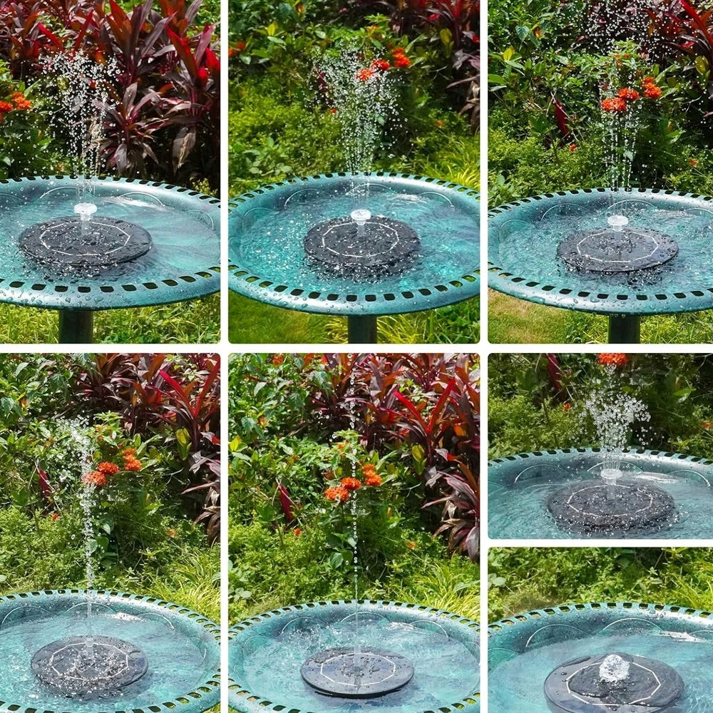 SOLAR FOUNTAIN GARDEN FLOATING FOR POND WATER POND PUMP FOR GARDEN Additional information solar-powered