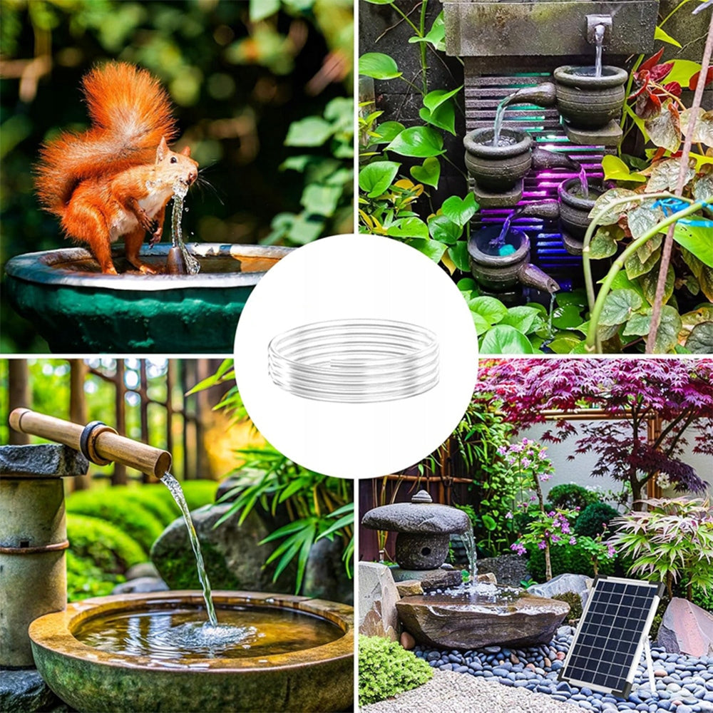 SOLAR GARDEN FOUNTAIN 5W PUMP 150L/h 9 NOZZLES Pond Filter FOR POND Customs tariff code 84137081