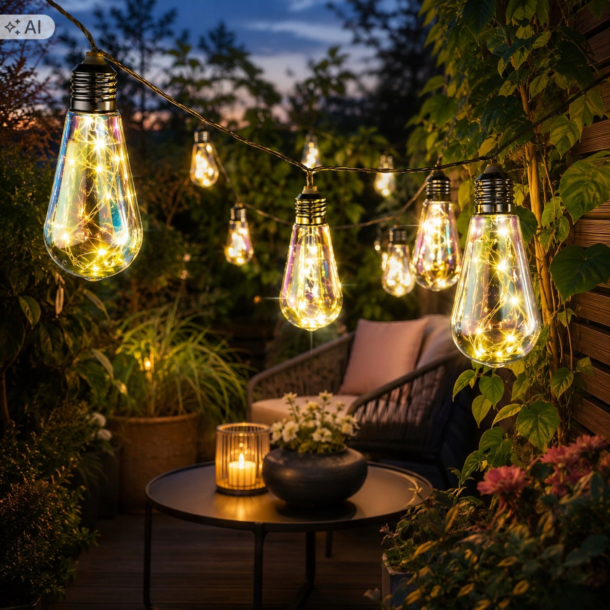 SOLAR GARDEN GARLAND 2+3.8 M FELISI 20 LED OPAL COLD WHITE Manufacturer code SOL3569