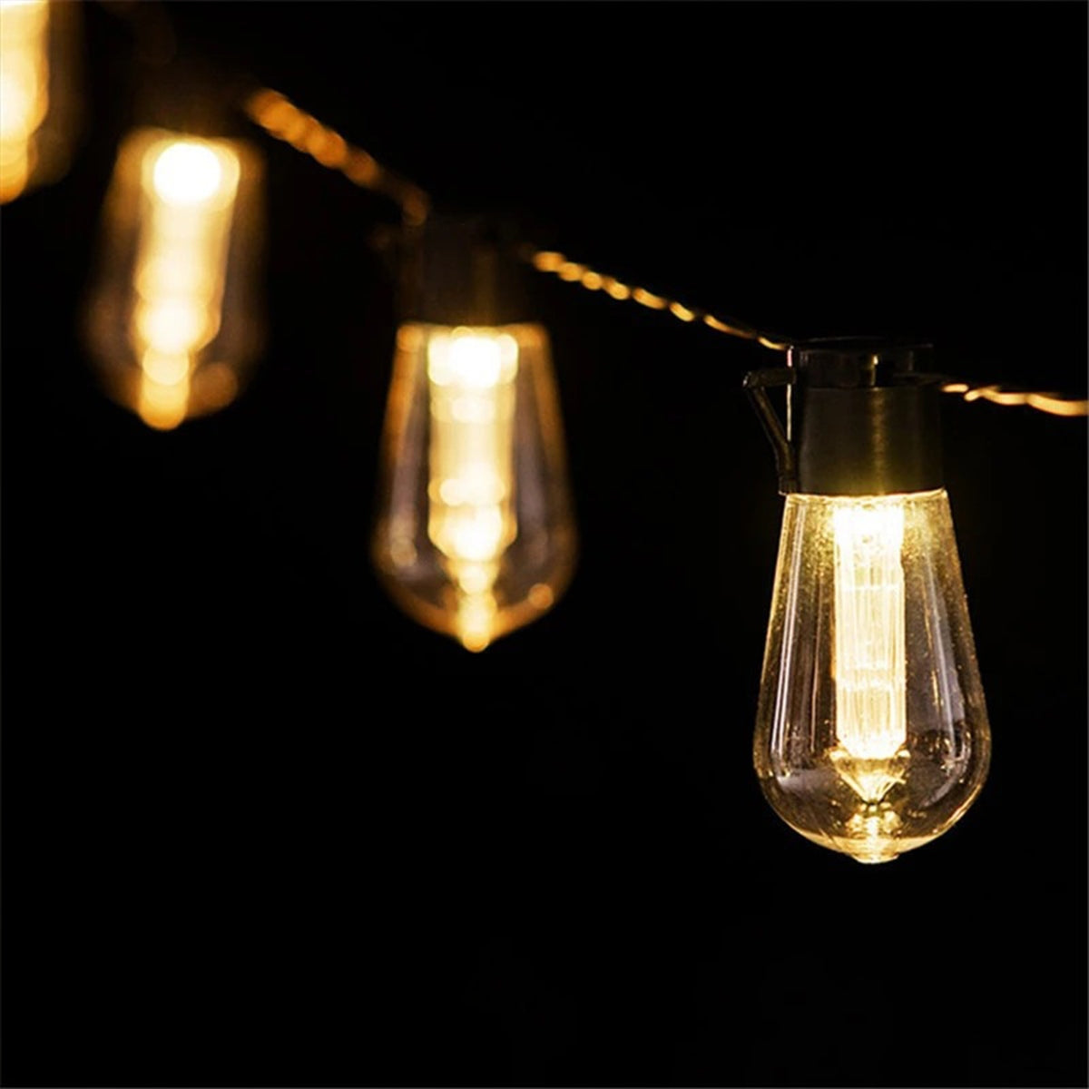 SOLAR GARDEN GARLAND 20LED BULBS - LAMPS Number of light points 11 - 20