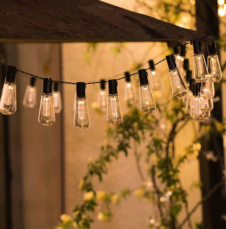 SOLAR GARDEN GARLAND 20LED BULBS - LAMPS Power supply solar