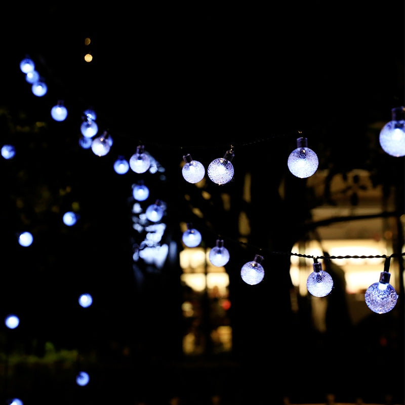 SOLAR GARDEN GARLAND 50 LED 12 METERS SOLAR LIGHTS FOR BALCONY IP44 Manufacturer code RCJ-06-CW