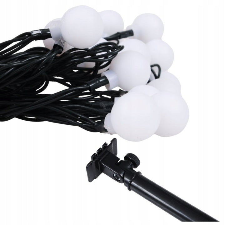 SOLAR GARDEN GARLAND 9,2m 50x LED BALLS GARDEN LIGHTS Manufacturer code GIRLANDA SOLARNA OGRODOWA 9,2m 50x KULKI LED
