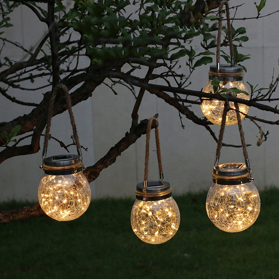 SOLAR GARDEN LAMP JAR Solar Lantern - 20LED XXL- 2 PCS Brand Focla