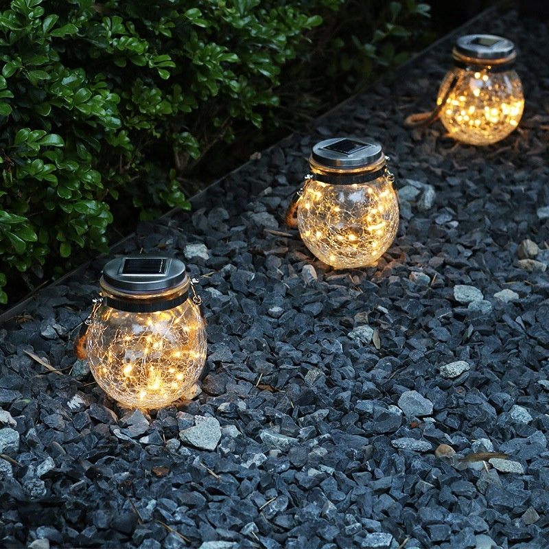 SOLAR GARDEN LAMP JAR Solar Lantern - 20LED XXL- 2 PCS Number of light points 11 - 20