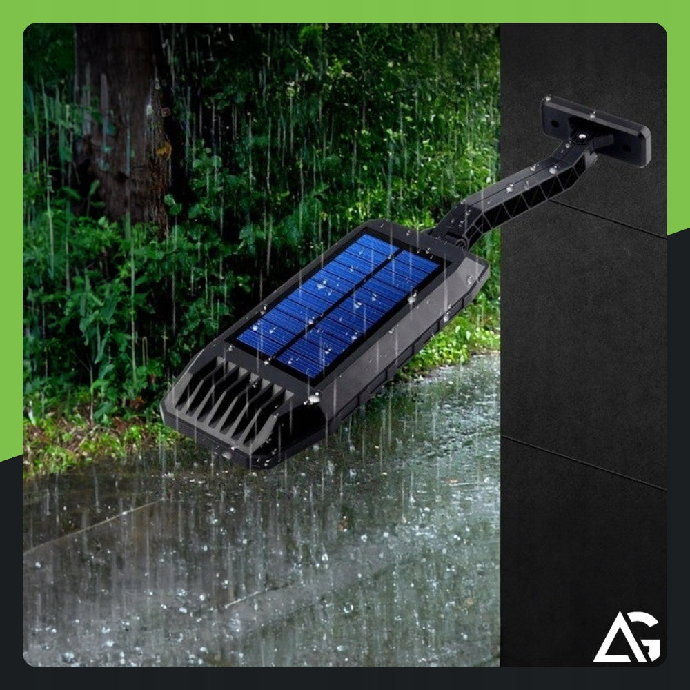 SOLAR GARDEN OUTDOOR LED STREET LAMP WITH TWILIGHT MOTION SENSOR Packaging status original