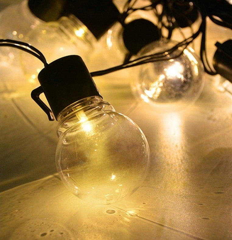SOLAR GARLAND 5m 20 LED Bulbs Garden Lights Decorative LED Chain LED Packaging status original