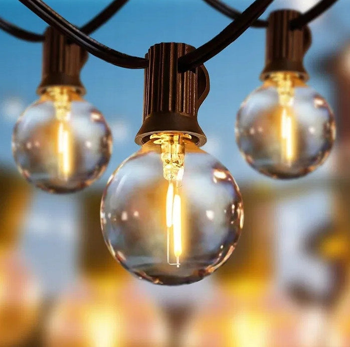 SOLAR GARLAND LED 10m 15 BULBS 3000K WARM DECORATIVE GARDEN LIGHTS Manufacturer code ODZDOBNA GIRLANDA SOLARNA RGR 10M 15LED 3000K