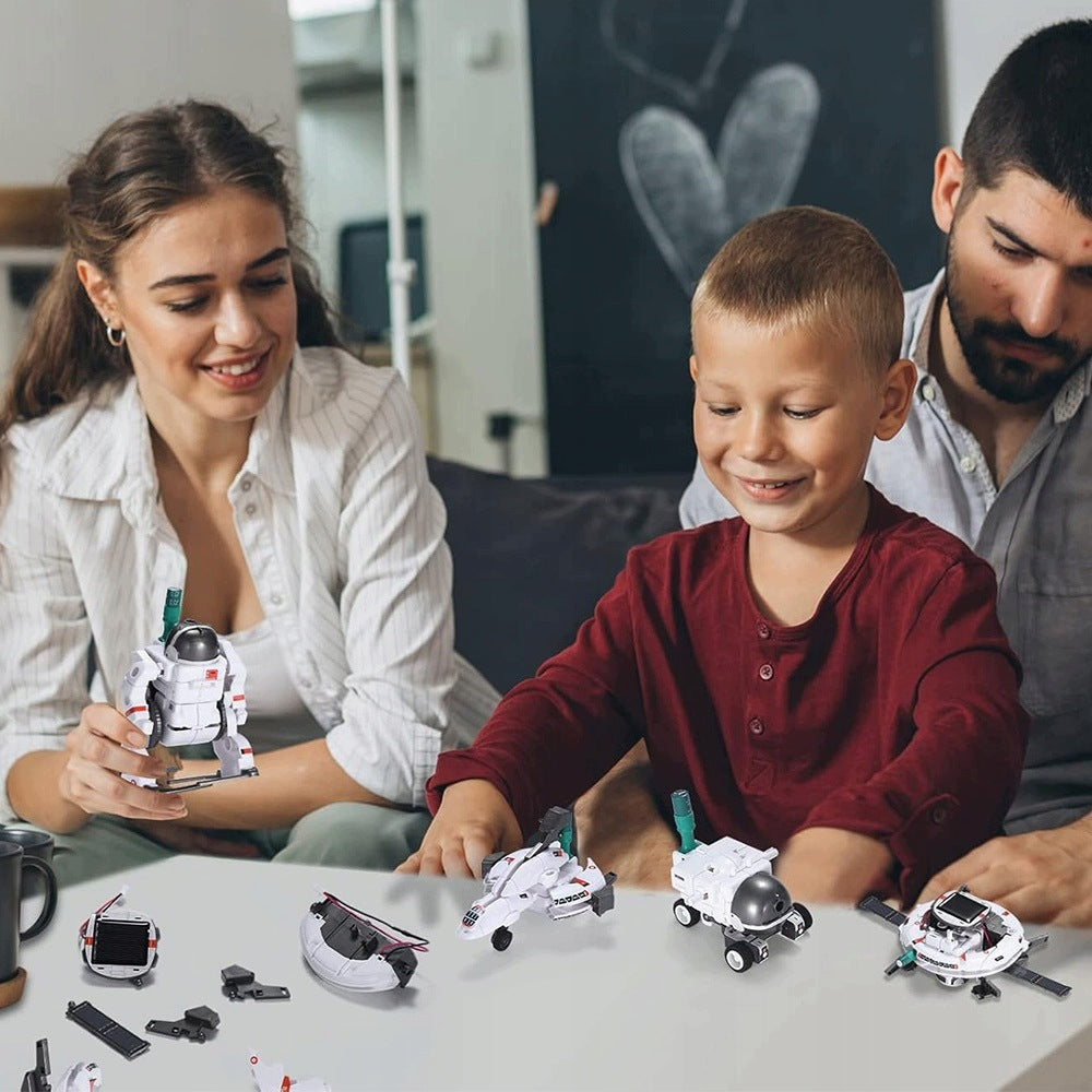 SOLAR KIT 6in1 ROBOT EDUCATIONAL SHIP AIRPLANE GIFT STAR Brand no brand