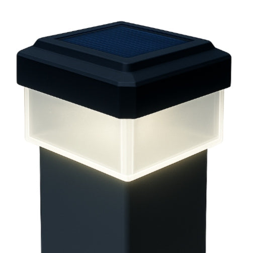 SOLAR LAMP 80x80 for post FENCE LED LAMP canopy glowing pole. EAN (GTIN) 5901736091605
