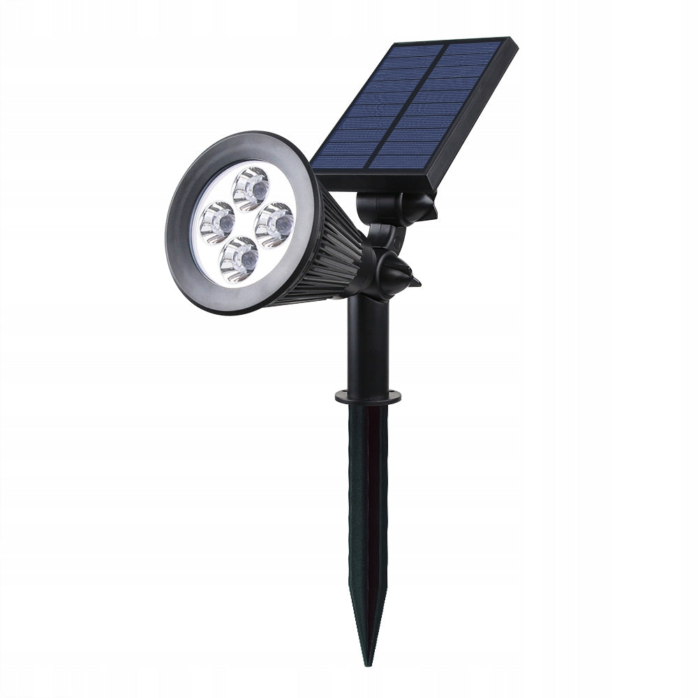 SOLAR LAMP HAMMERED CONICA LED GARDEN SPOTLIGHT SOLAR DUSK SENSOR Packaging status original