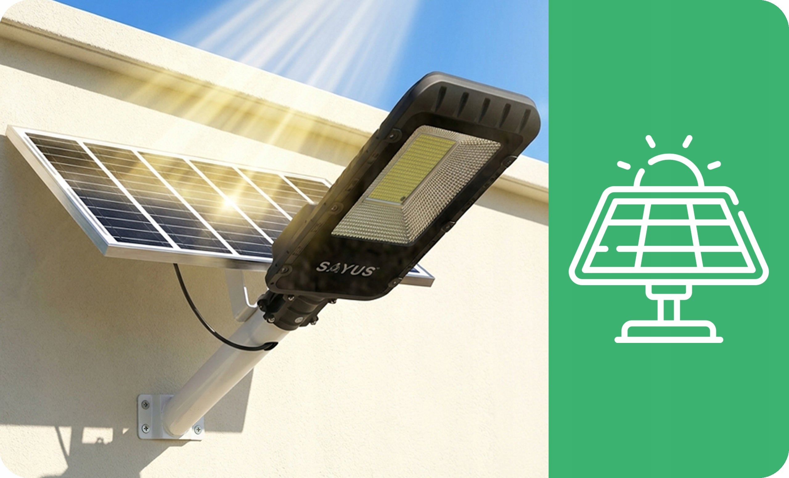 SOLAR LAMP LED STREET LANTERN GARDEN MOTION SENSOR 1400W HANDLE LARGE Manufacturer code SL-8607-150W