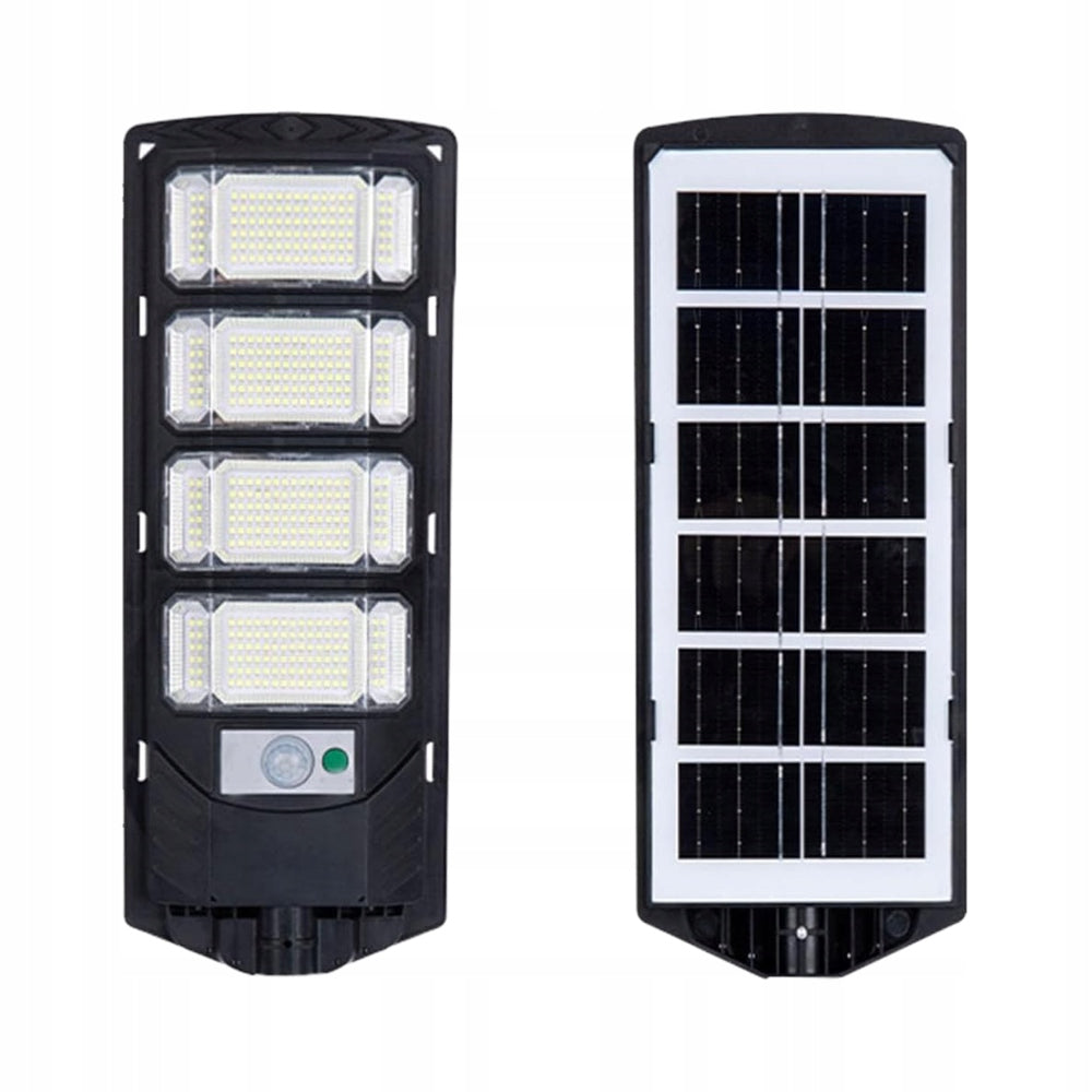 SOLAR LAMP STRONG STREET 400W LED WITH MOTION AND DUSK SENSOR REMOTE CONTROL Light beam 6500 lm