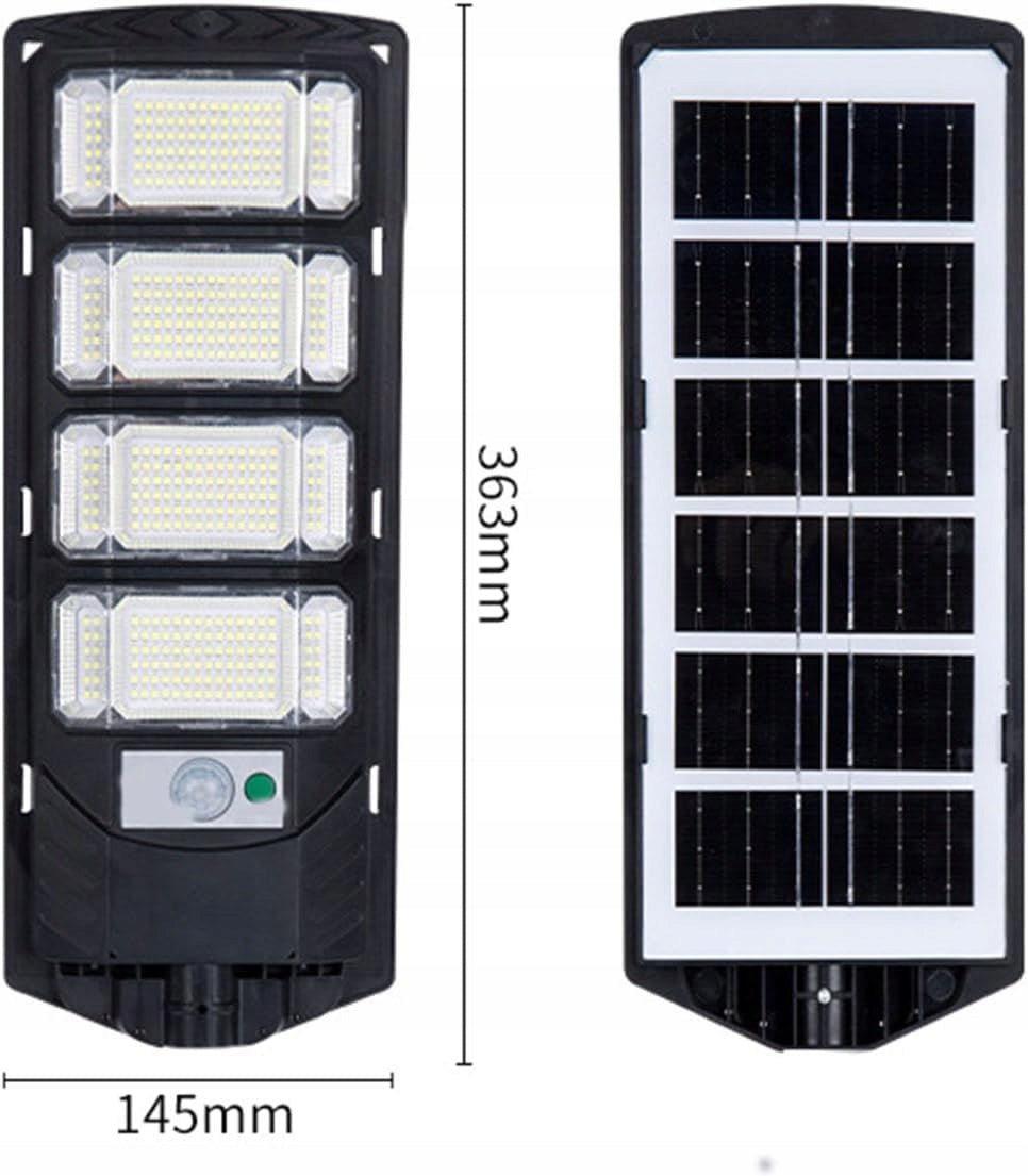 SOLAR LAMP STRONG STREET 400W LED WITH MOTION AND DUSK SENSOR REMOTE CONTROL Power supply solar