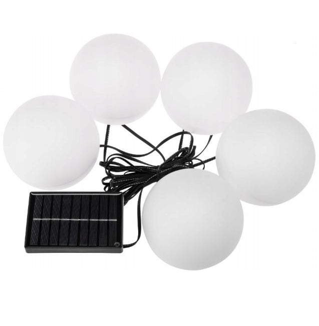 SOLAR LAMPS BALLS PEARLS GALICIA 43865