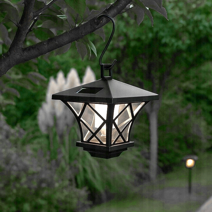 SOLAR LED Garden Lamp 1,5m LANTERN Outdoor Standing Post Manufacturer code 0743