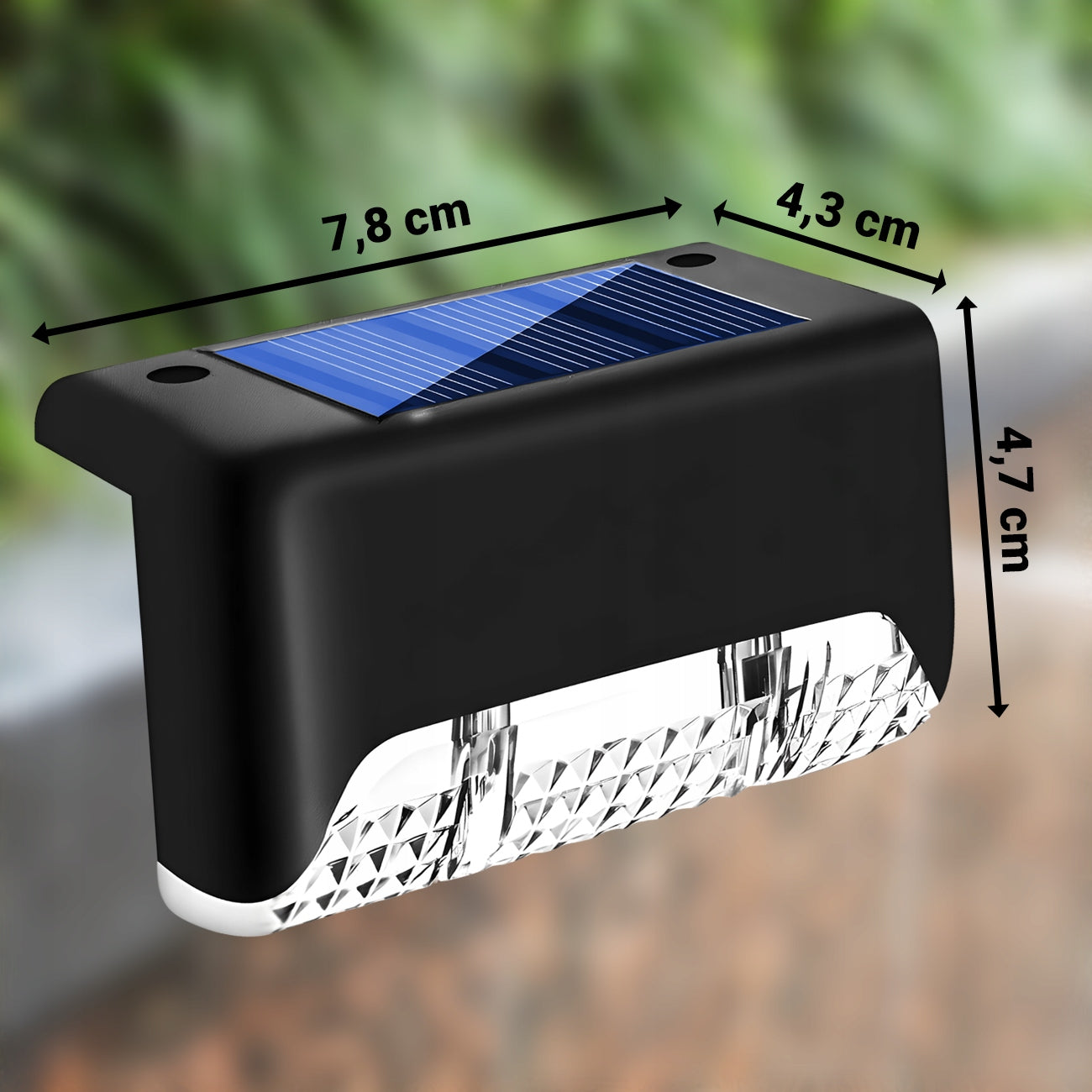 SOLAR LIGHTS FOR GARDEN STAIRS FOR TERRACE DUSK SENSOR 8PCS Manufacturer code LAMPKI SCHODOWE SOLARNE OGRODOWE TARAS