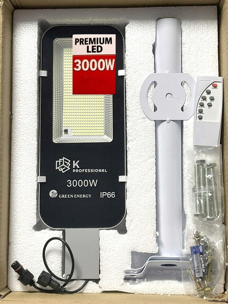 SOLAR Lamp + USB 3000W Street TWILIGHT MOTION SENSOR Strong HYBRID Lamp power 3000 W