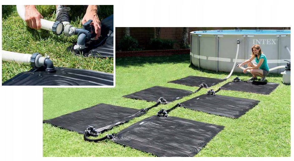SOLAR MAT WATER HEATER FOR POOL 120x120cm INTEX 28685 model 2026 Manufacturer Intex