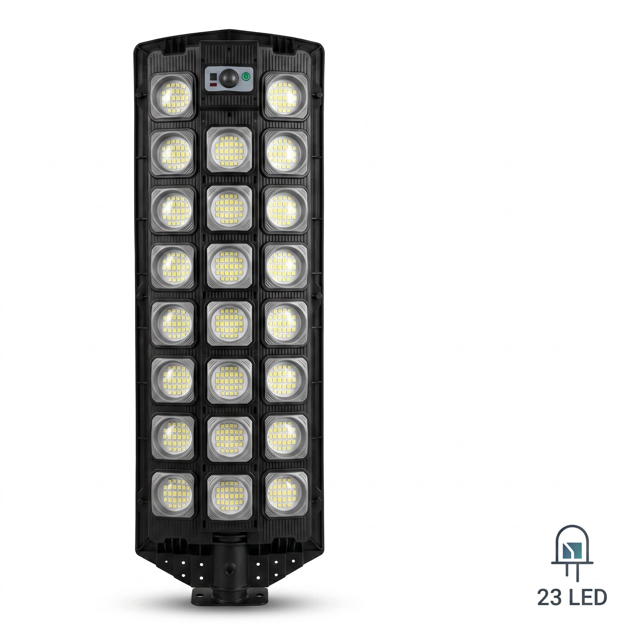 SOLAR OUTDOOR LED STREET LAMP WITH MOTION AND DUSK SENSOR 2400W Packaging status original